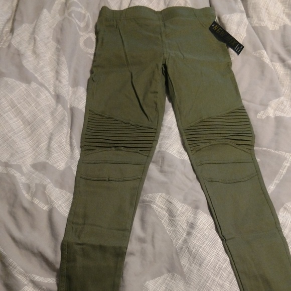 Moto skinny pants - olive - Picture 1 of 4